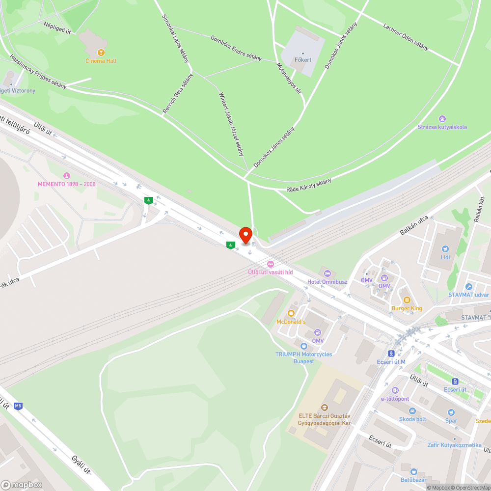 Újfajta szemetesedény tán'? bejelentés helye