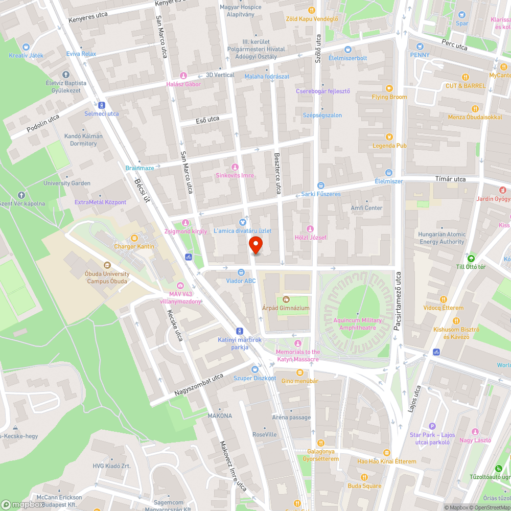 Leszakadt ág a Zápor utcában bejelentés helye