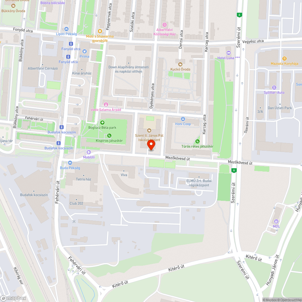 uthiba bejelentés helye