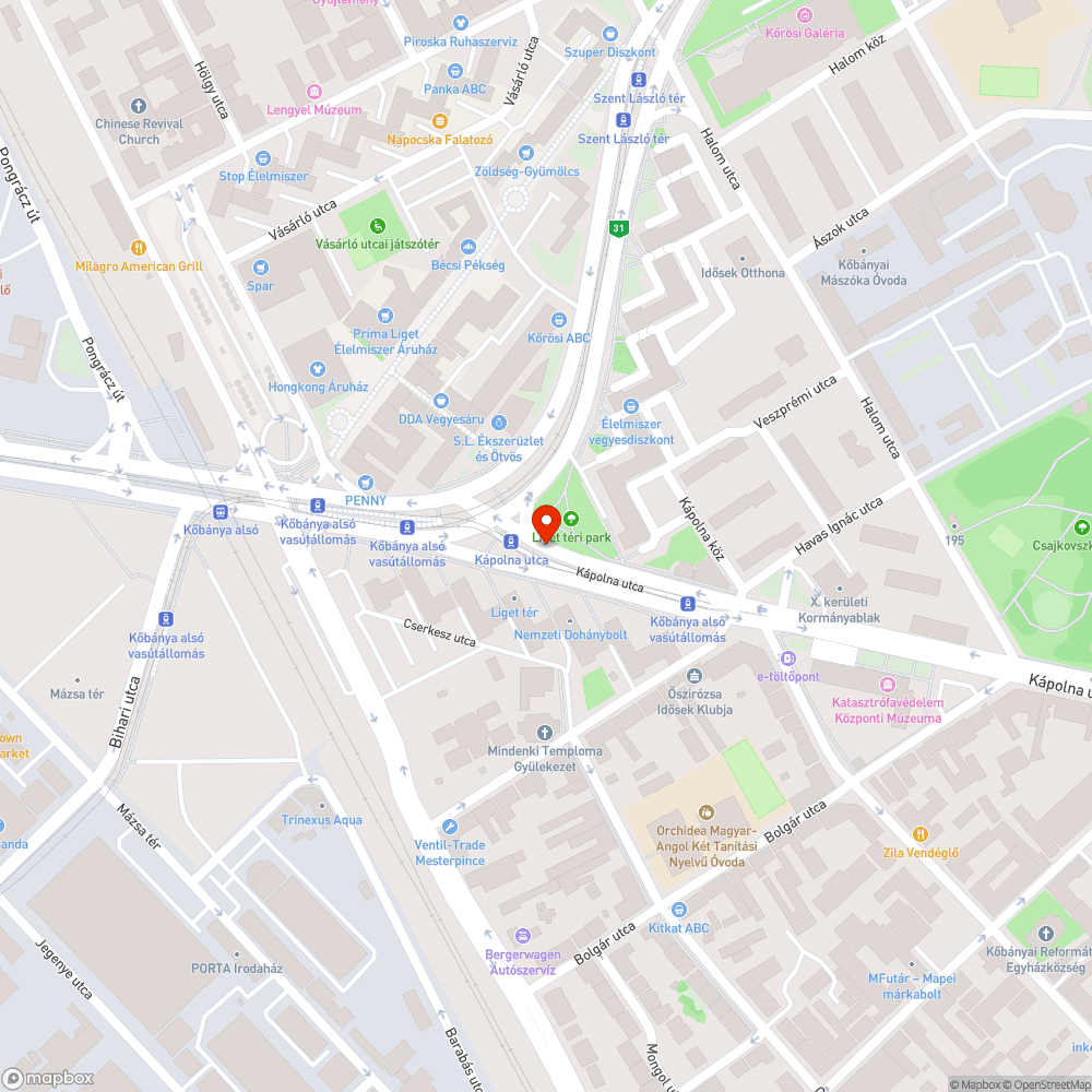 Kápolna utcai kerékpársáv rézsűjének rendezése szükséges bejelentés helye