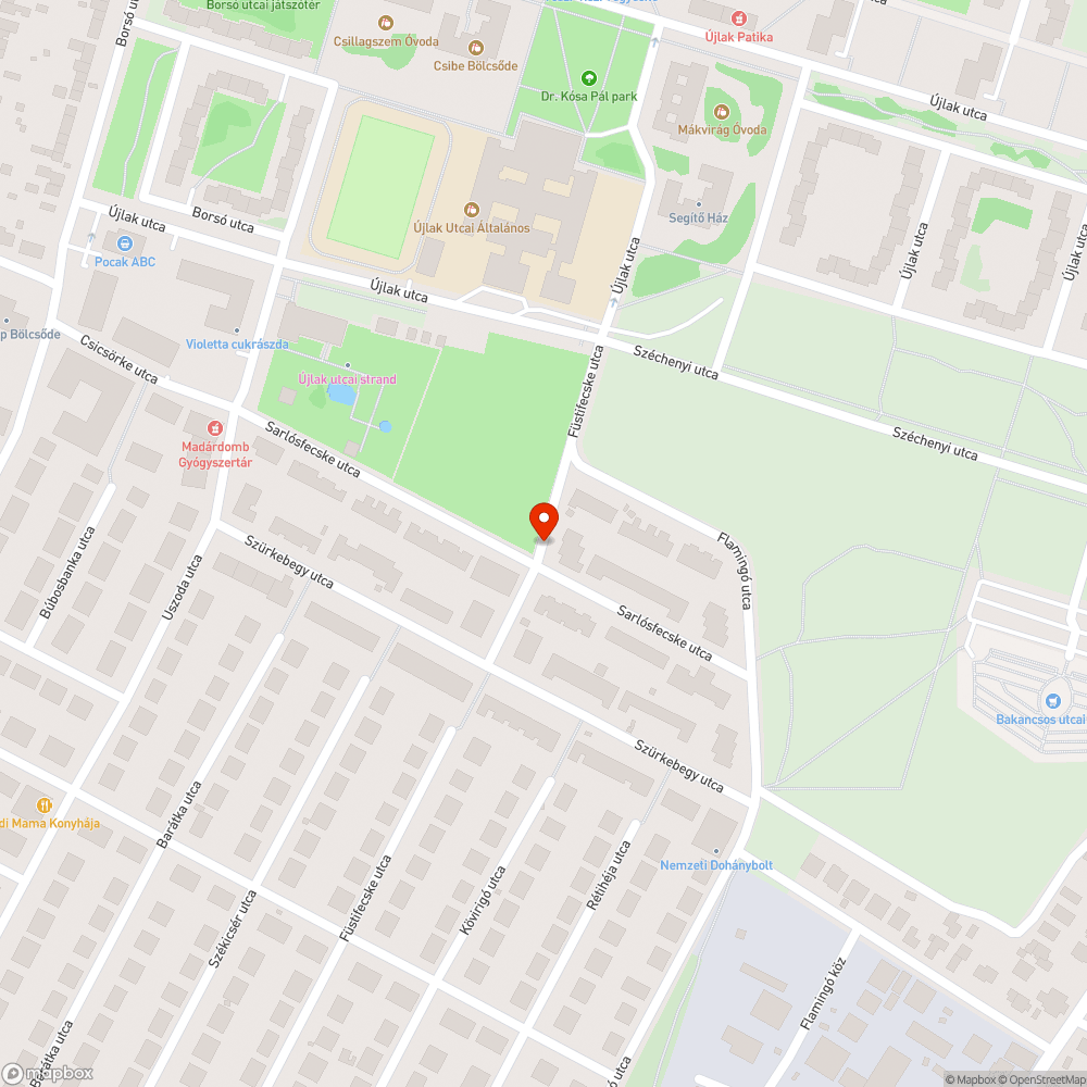 Több éve bejelentett és ad acta-ra tett fekvőrendőr bejelentés helye