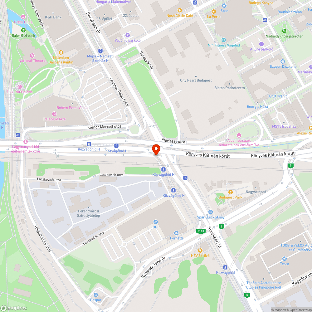 Megsüllyedt aknafedél bejelentés helye