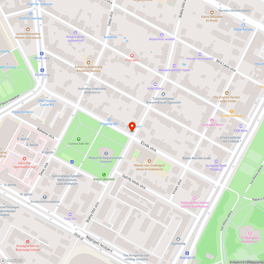 Kidőlt tábla bejelentés helye