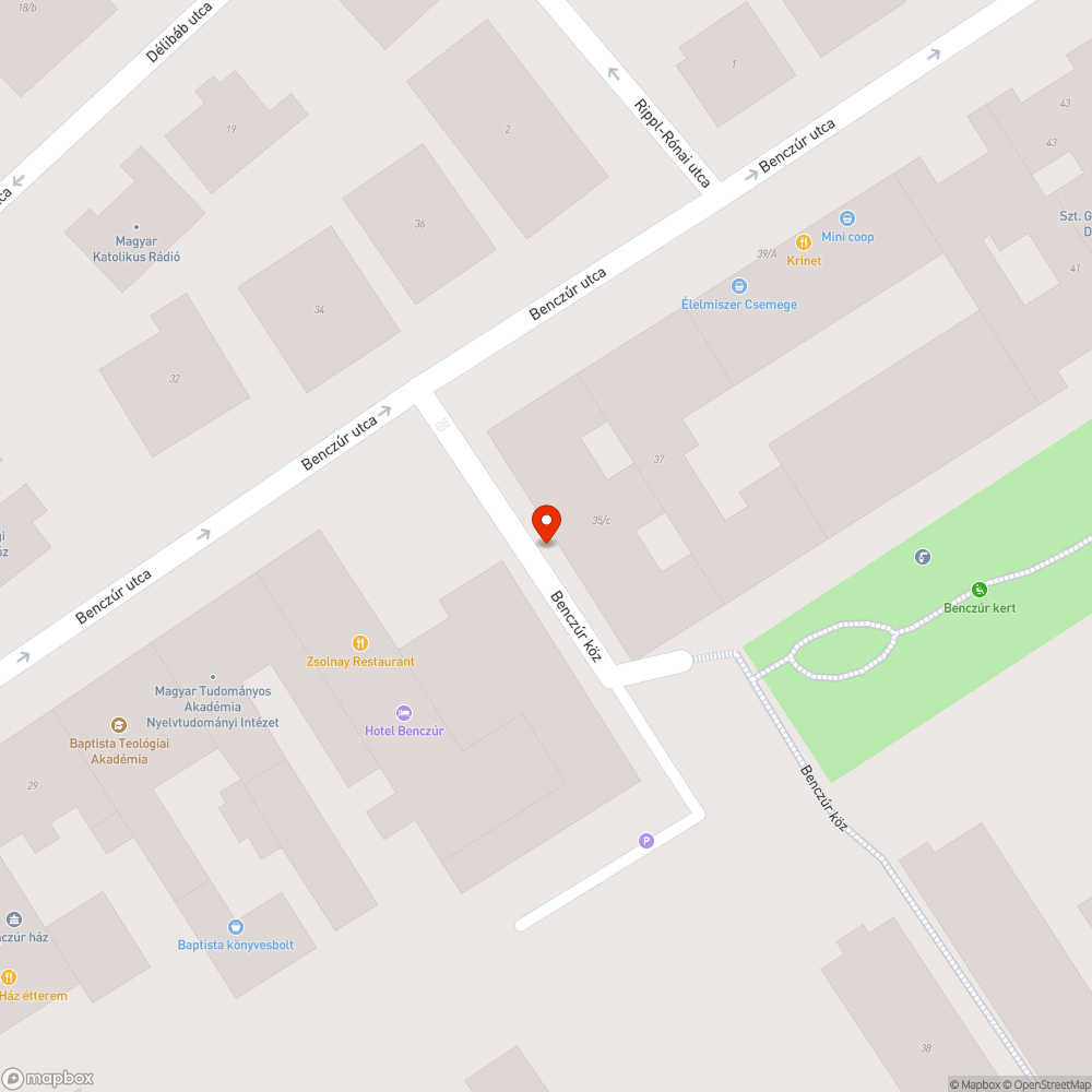 Lábujjtörő lakat a járdában bejelentés helye