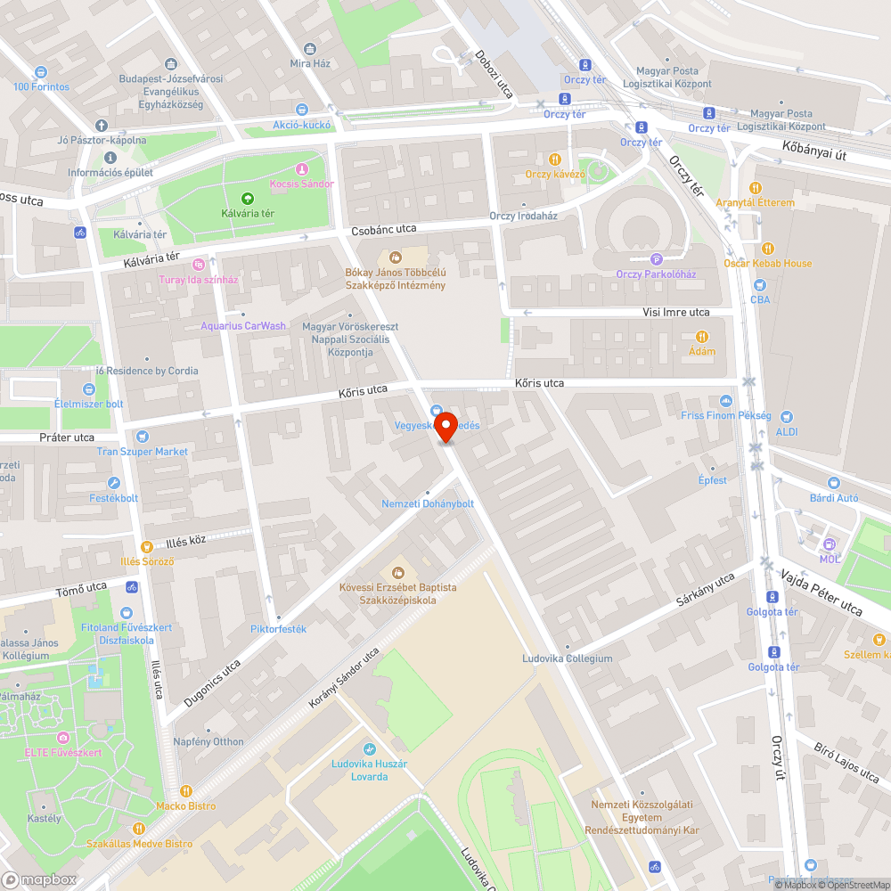 Be nem fejezett közműfelújítás bejelentés helye