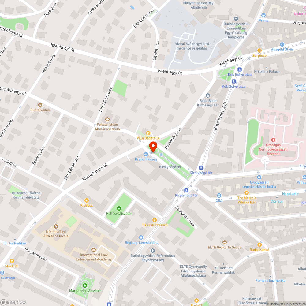 Királyhágó téren nem folyik a víz bejelentés helye