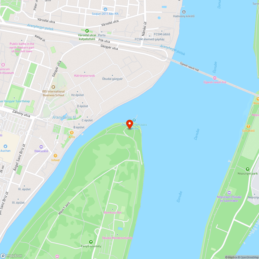 Hajógyári sziget: szemét az északi Duna-parton bejelentés helye