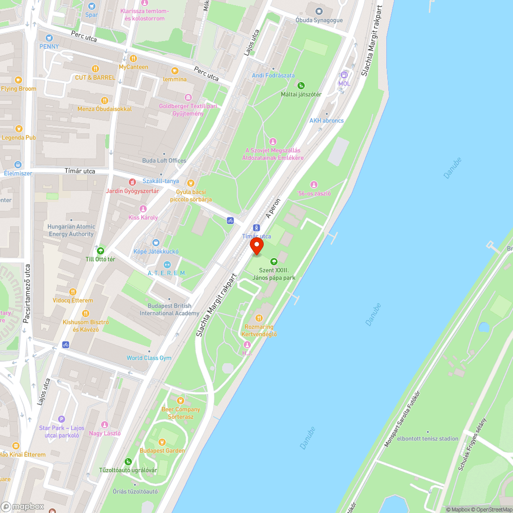 Félredobott kövek a Tímár utcai gyalogoshíd alatt. bejelentés helye