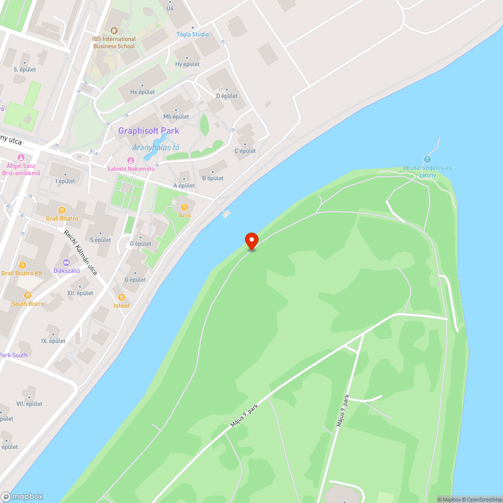 Hajógyári sziget: kidőlt táblák bejelentés helye