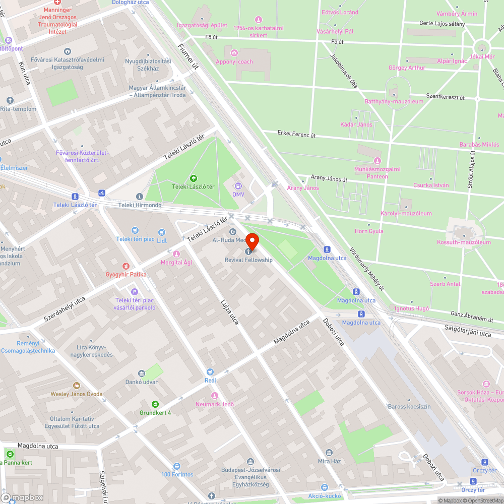 Megsülyedt aknafedél bejelentés helye