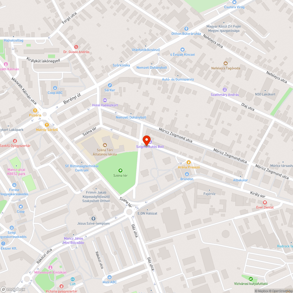 Beszakadt csatorna fedél bejelentés helye