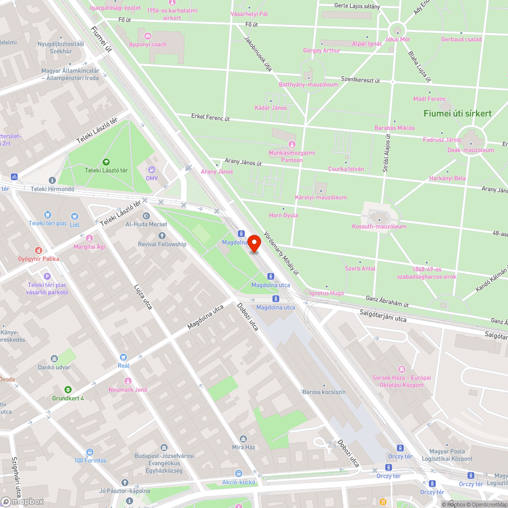 Hiányzó kerités bejelentés helye