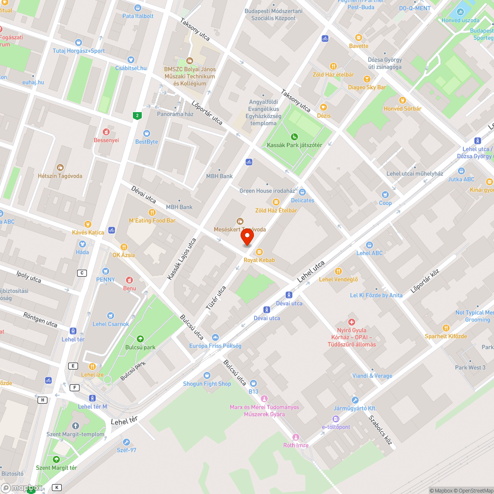 Szemétlerakás bejelentés helye