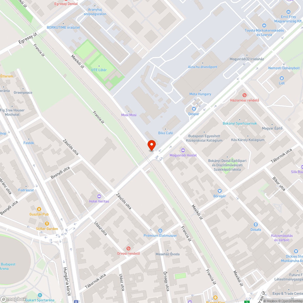 Nő a gaz bejelentés helye