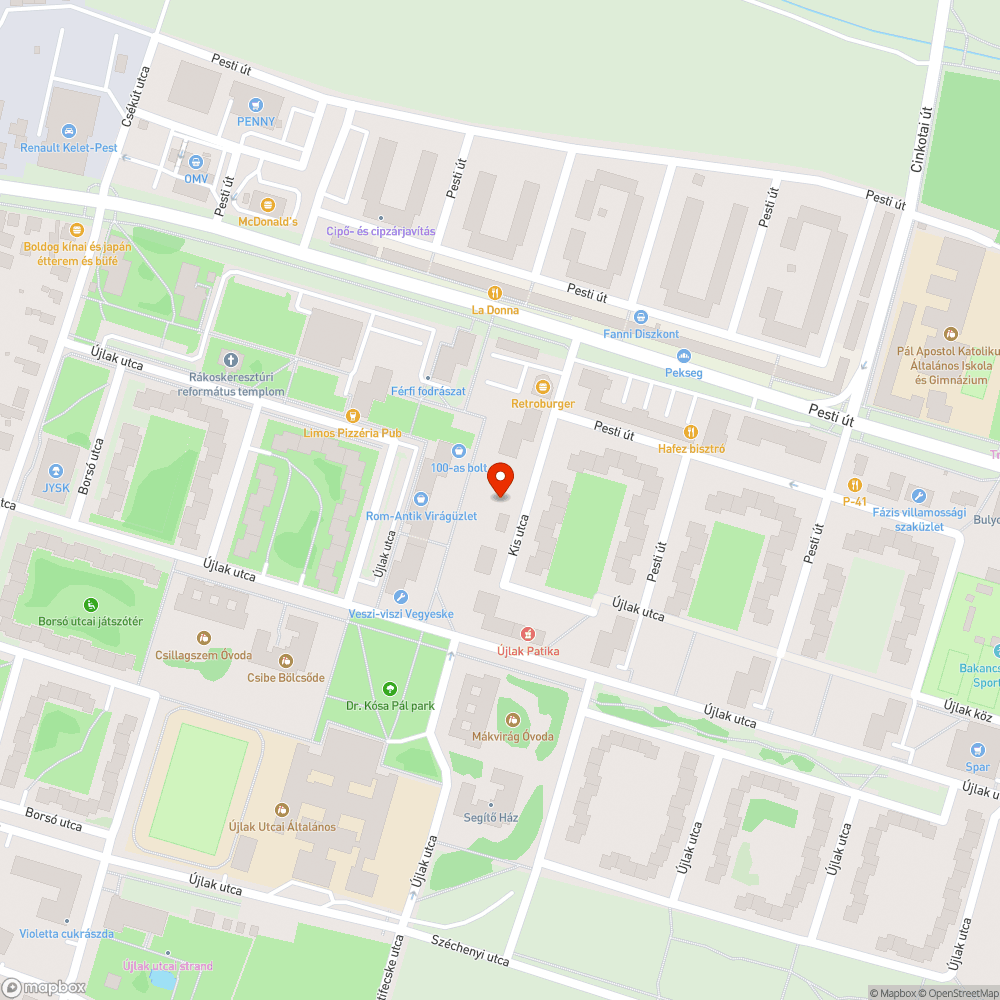 Újra bejelentve: padrongálás bejelentés helye