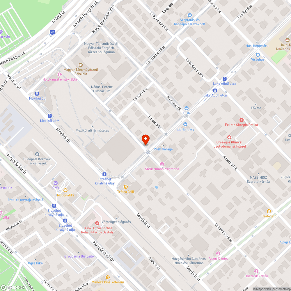 kiszáradt fa bejelentés helye