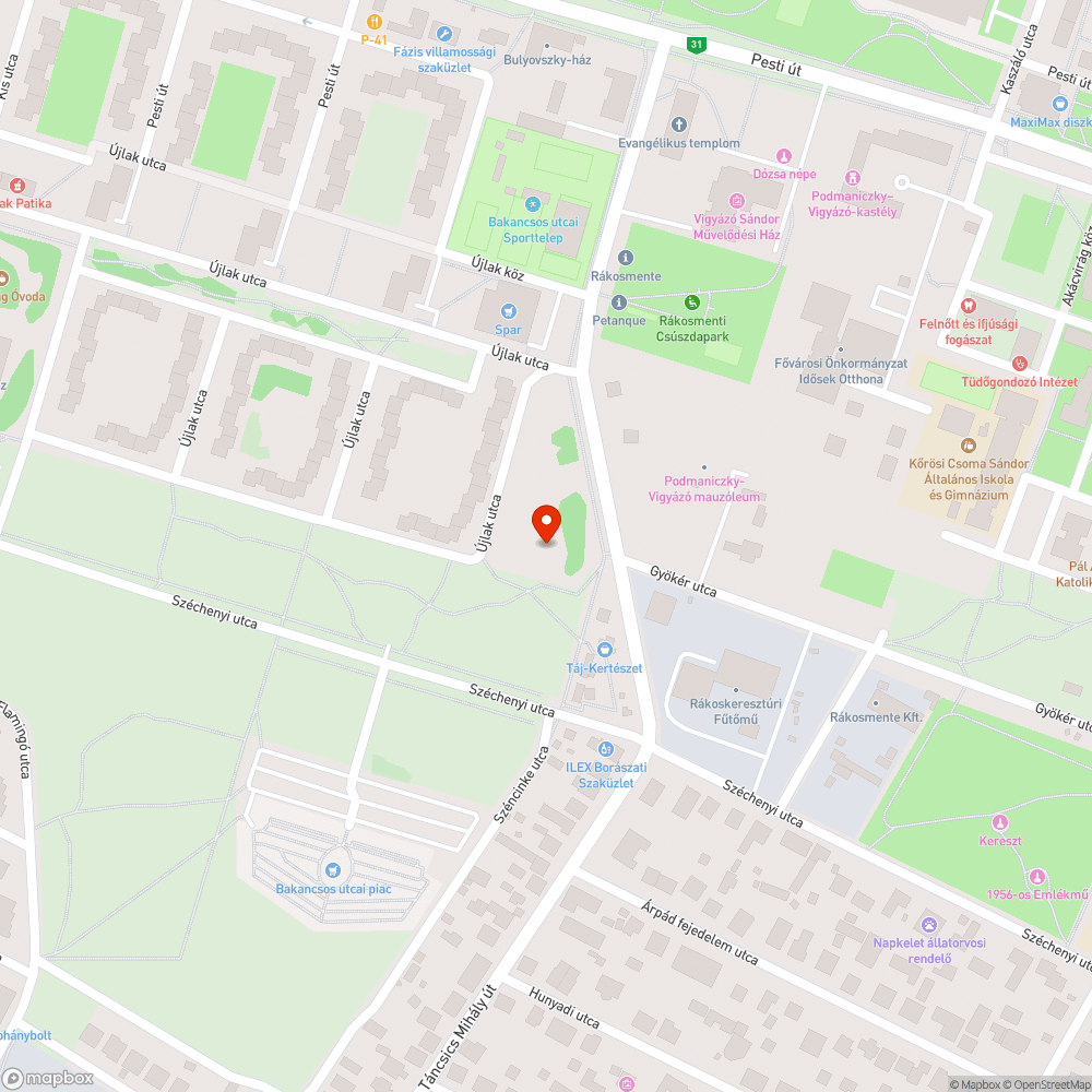 Leamortizált ping-pong asztal bejelentés helye