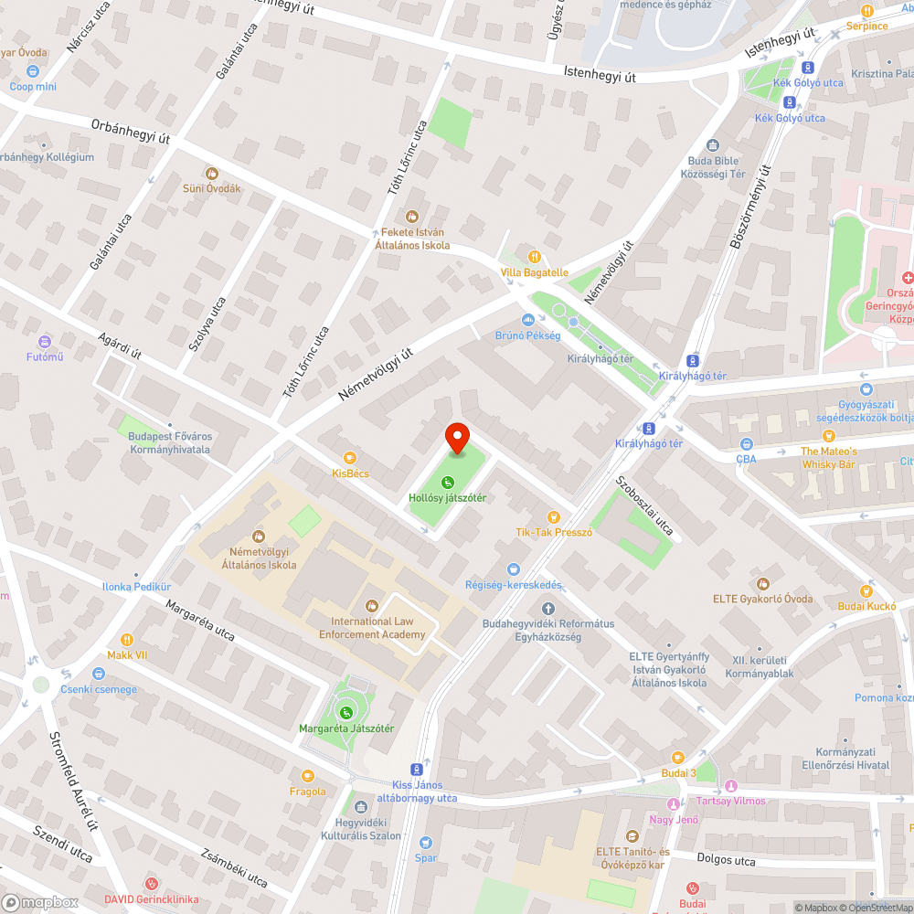 Játszótér kapujának eltörött a zárszerkezete bejelentés helye