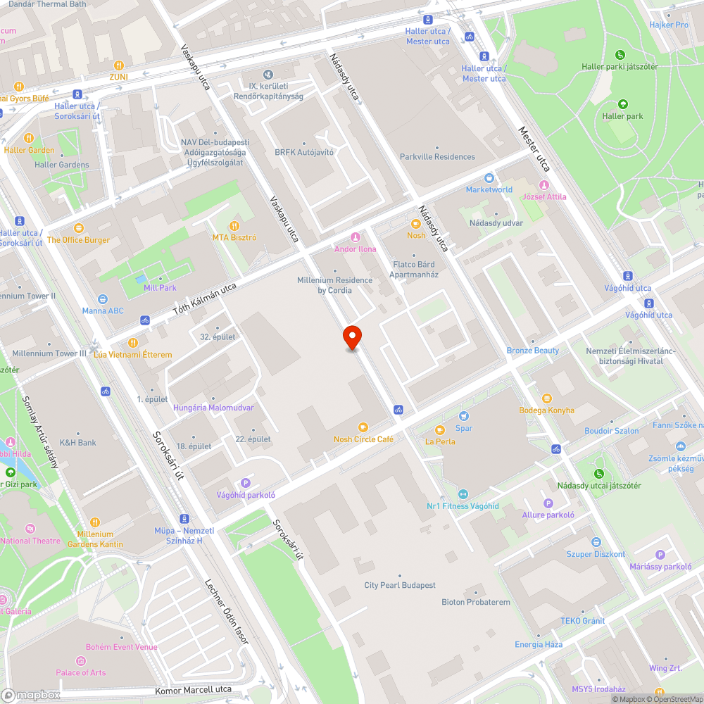 Hulladék a járdán bejelentés helye