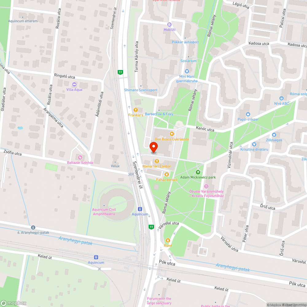 Madárürülék bejelentés helye