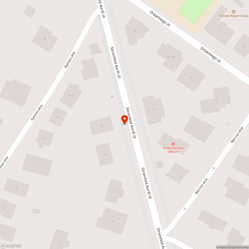 Járdaburkolat és garázsbeállók bejelentés helye