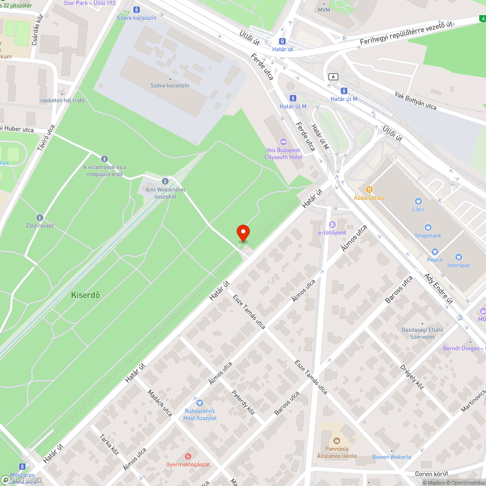 Illegálisan lerakott hulladék bejelentés helye