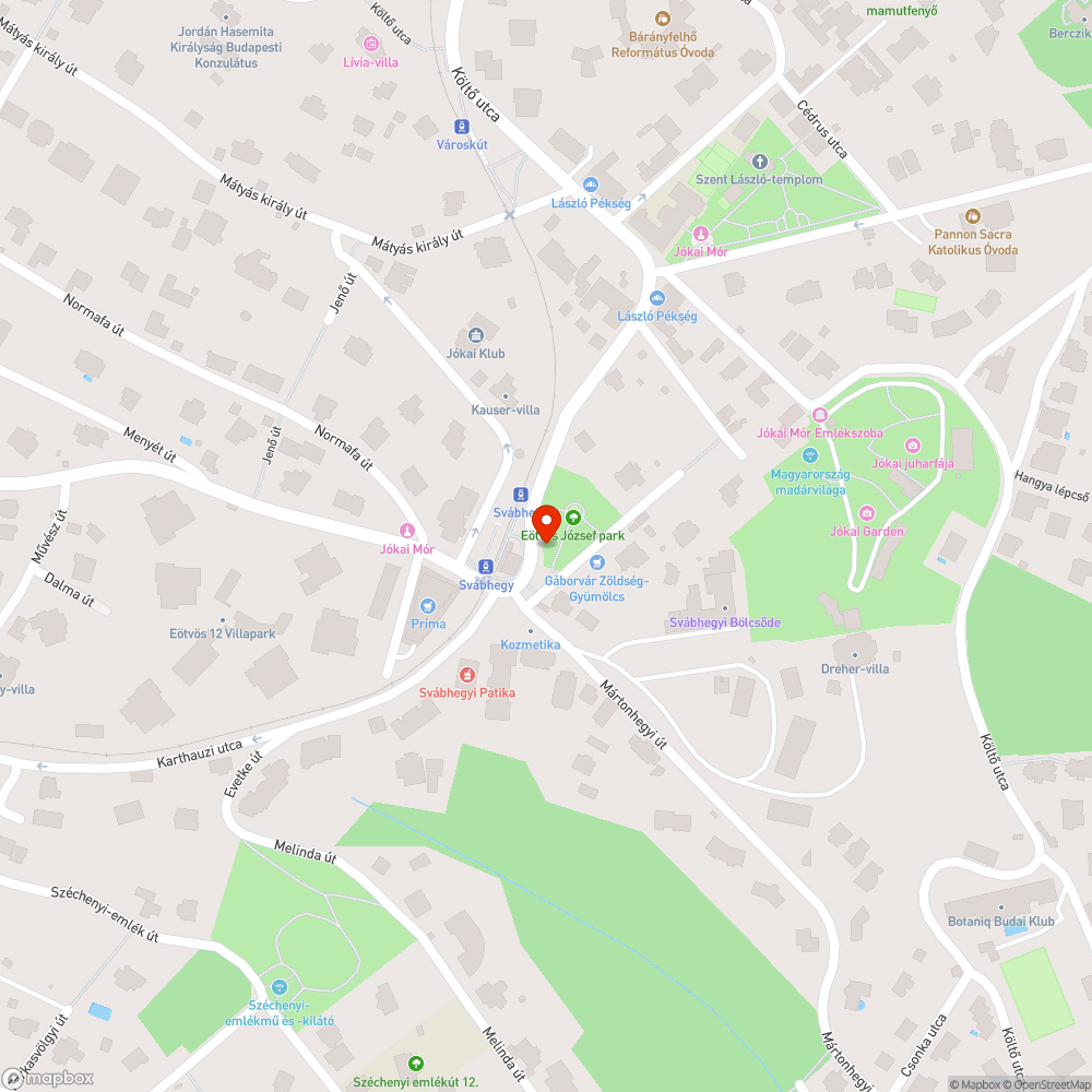 Összefirkált szobor bejelentés helye