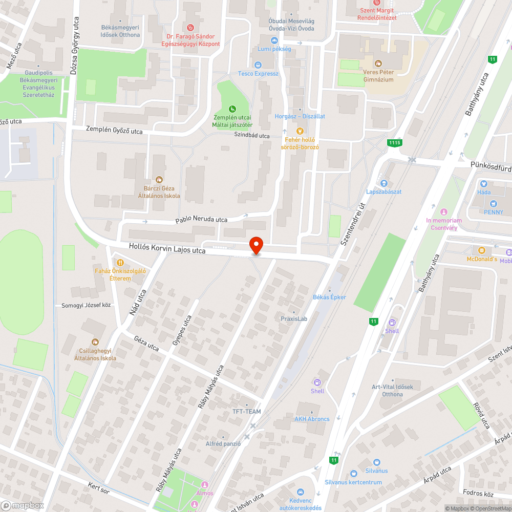 Gazos terület bejelentés helye