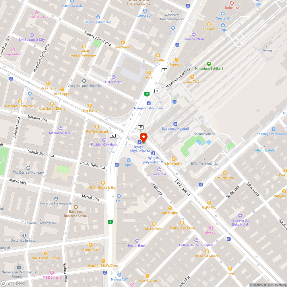 kidőlt oszlop a villamos megállójában bejelentés helye