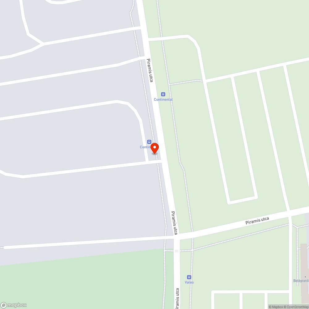 Porszennyezés a Continental és a Valeo "murvás" parkolói miatt bejelentés helye