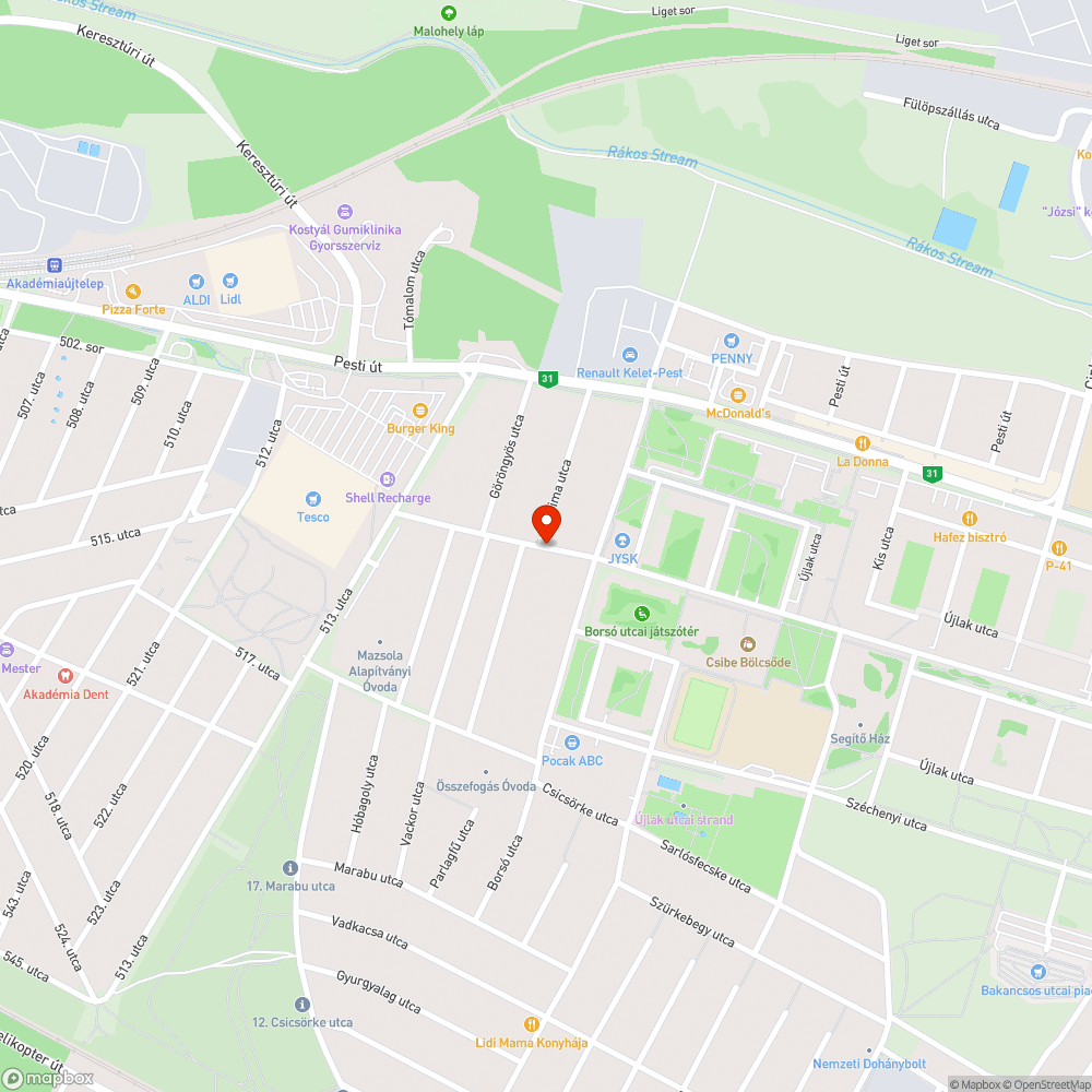 Szemét és szétbarmolt szeméttároló... bejelentés helye