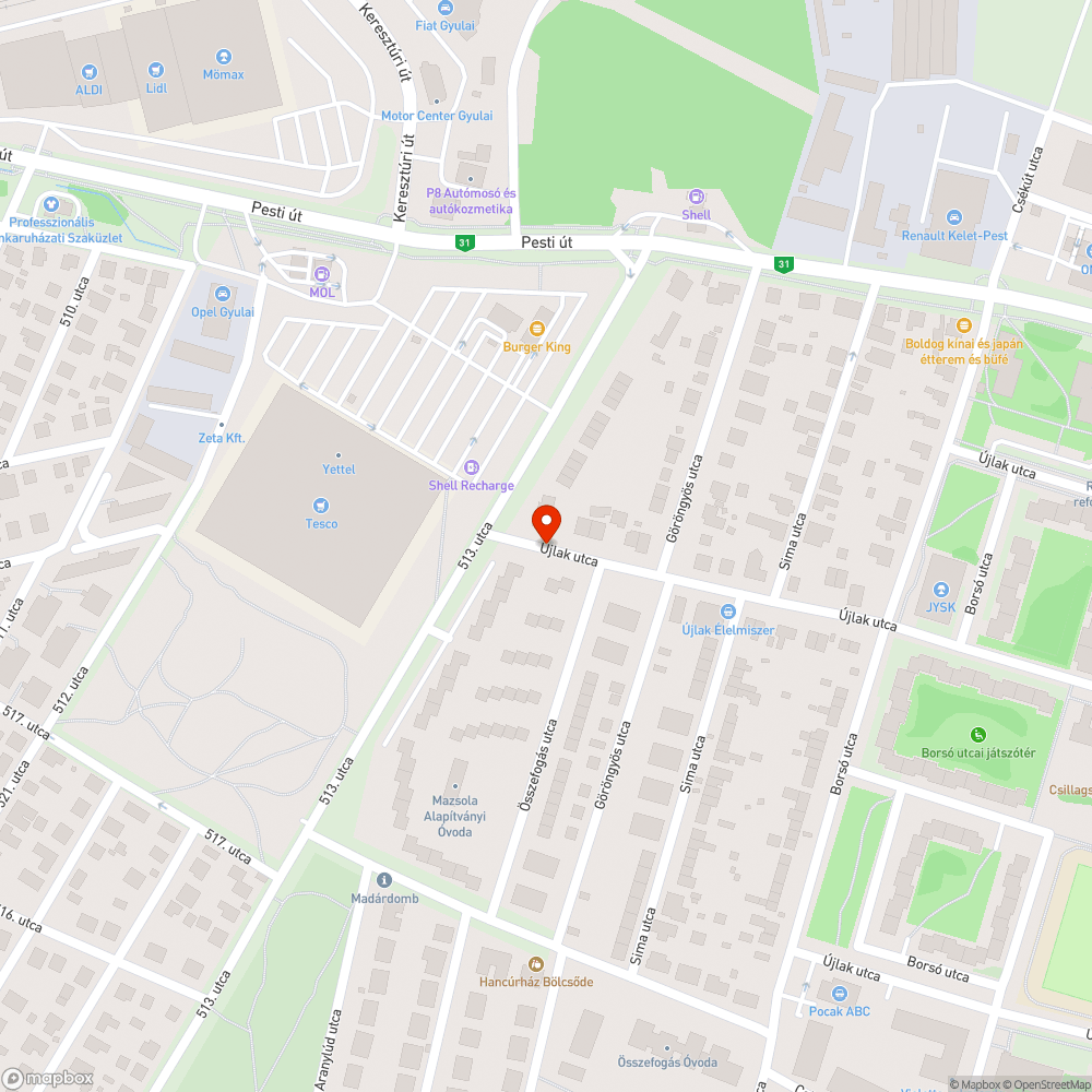 Megérkezett a lassan már Googleben is jelzett szemétlerakó helyre... bejelentés helye