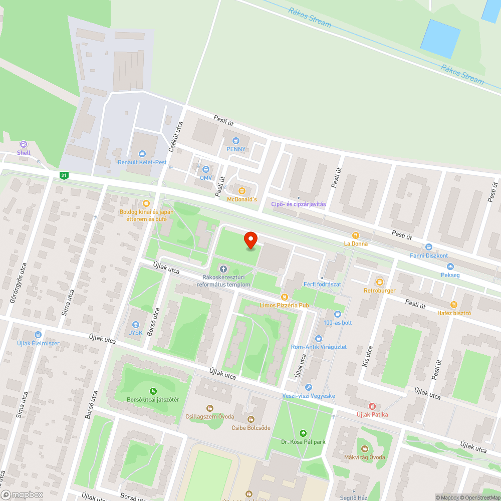 Valaha egy pad volt... bejelentés helye