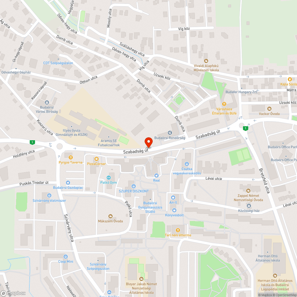 Hetek óta halmozódó avar, belógó ágak bejelentés helye