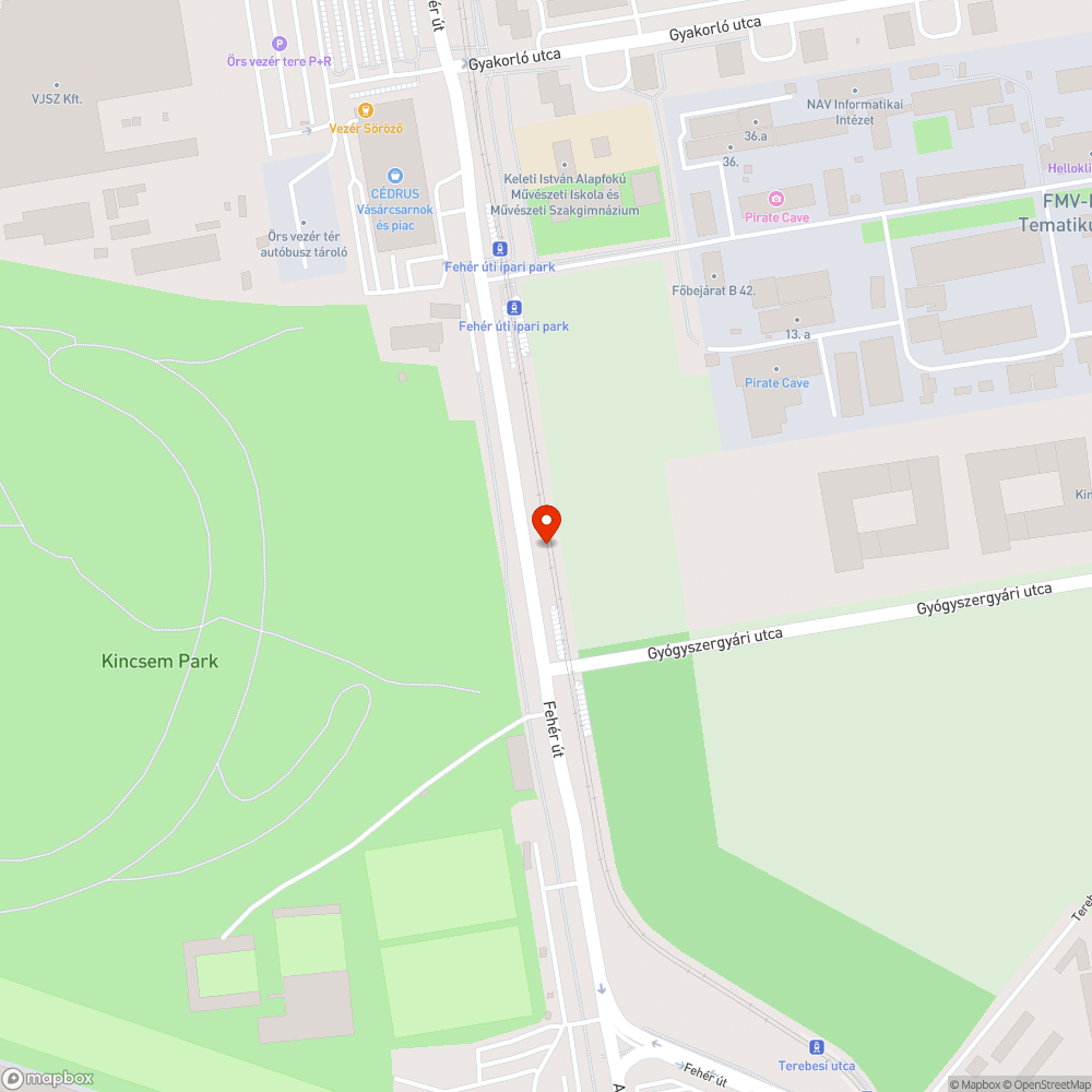 Méteres gaz bejelentés helye