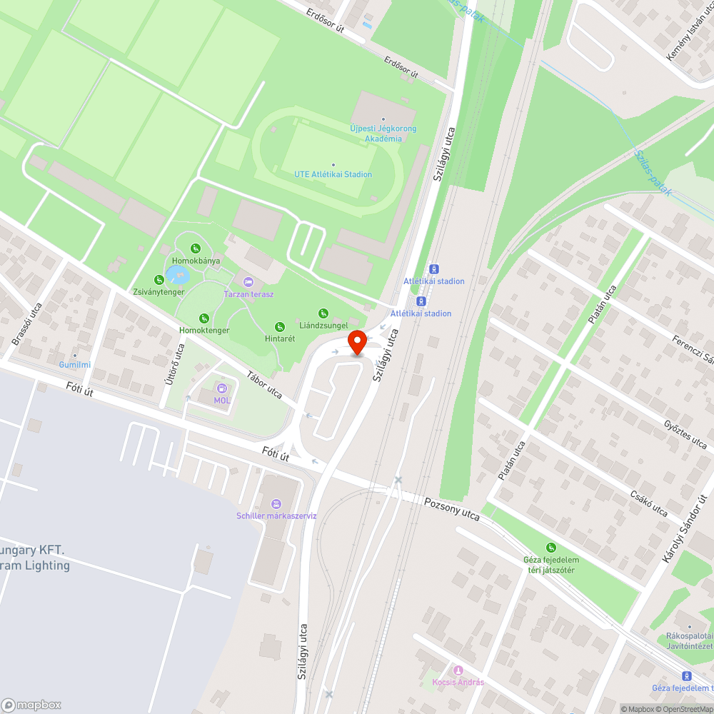 Megbontott kerítés bejelentés helye