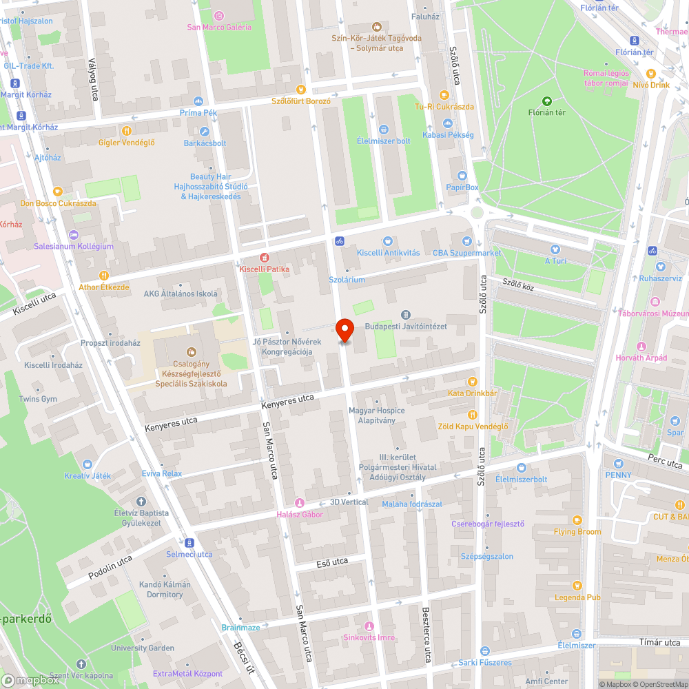 Méteres gaz a Zápor utcában bejelentés helye