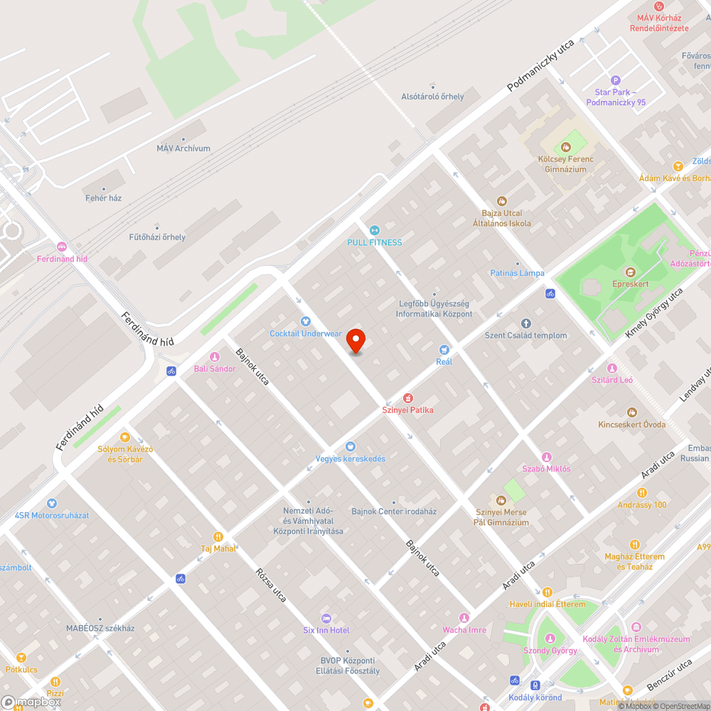 Beszakadt a járda bejelentés helye