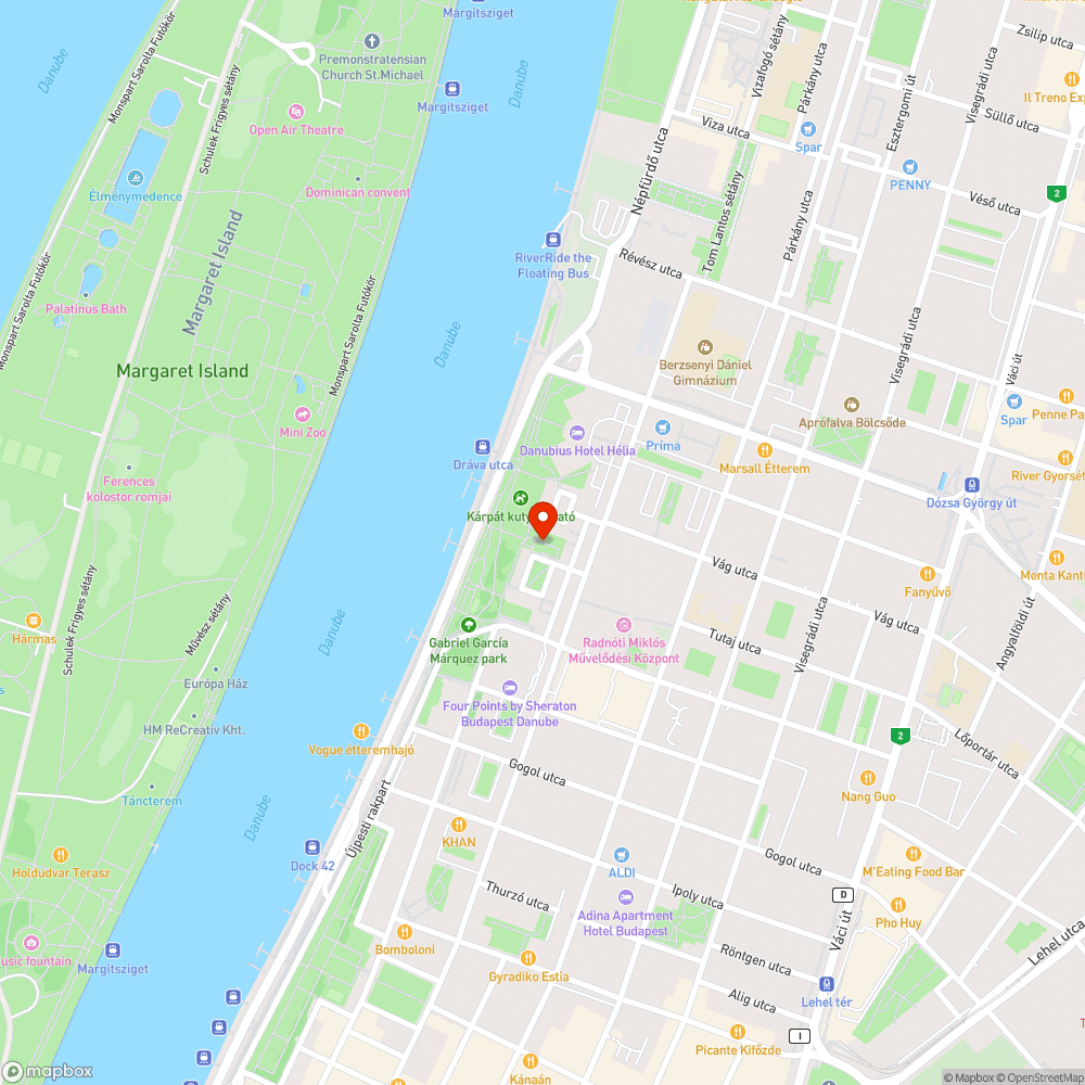 Kiszáradt fa bejelentés helye