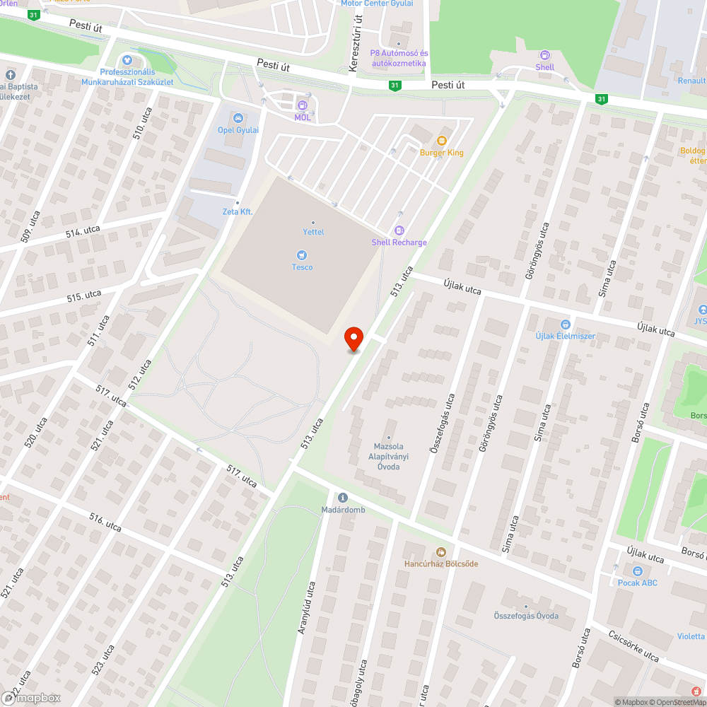 Rendes évi rongálás... bejelentés helye