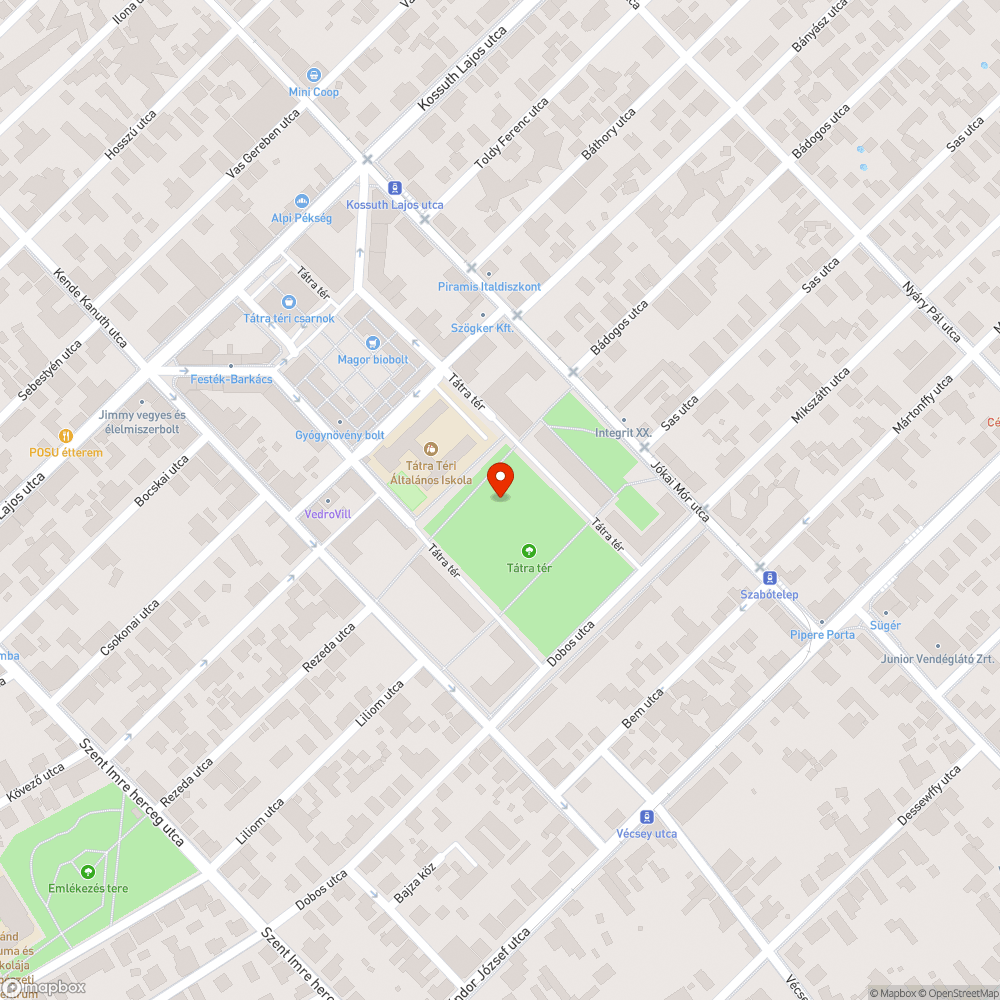 Hiányzó hinta bejelentés helye