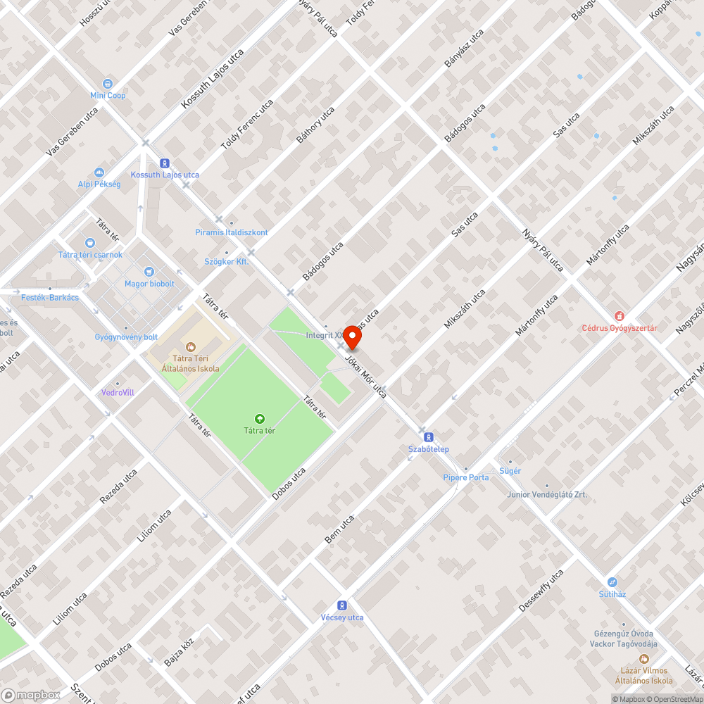 Fatörzs bejelentés helye