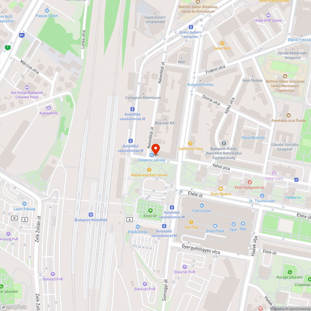 Kelenföldi pu. nemzetközi pénztára bejelentés helye