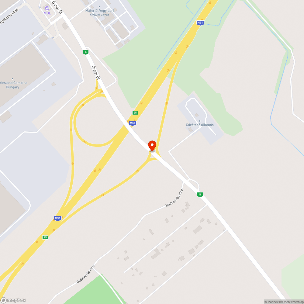 Beszakadt aknafedél bejelentés helye