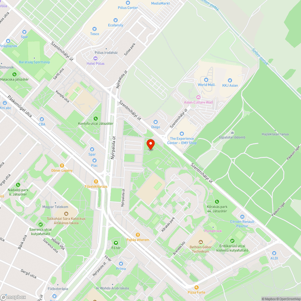 Hatalmas gaz és bokrok bejelentés helye