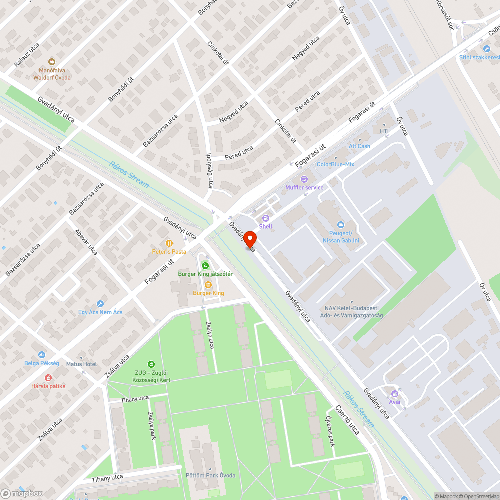 Óriási illegális szeméttelep Zuglóban bejelentés helye