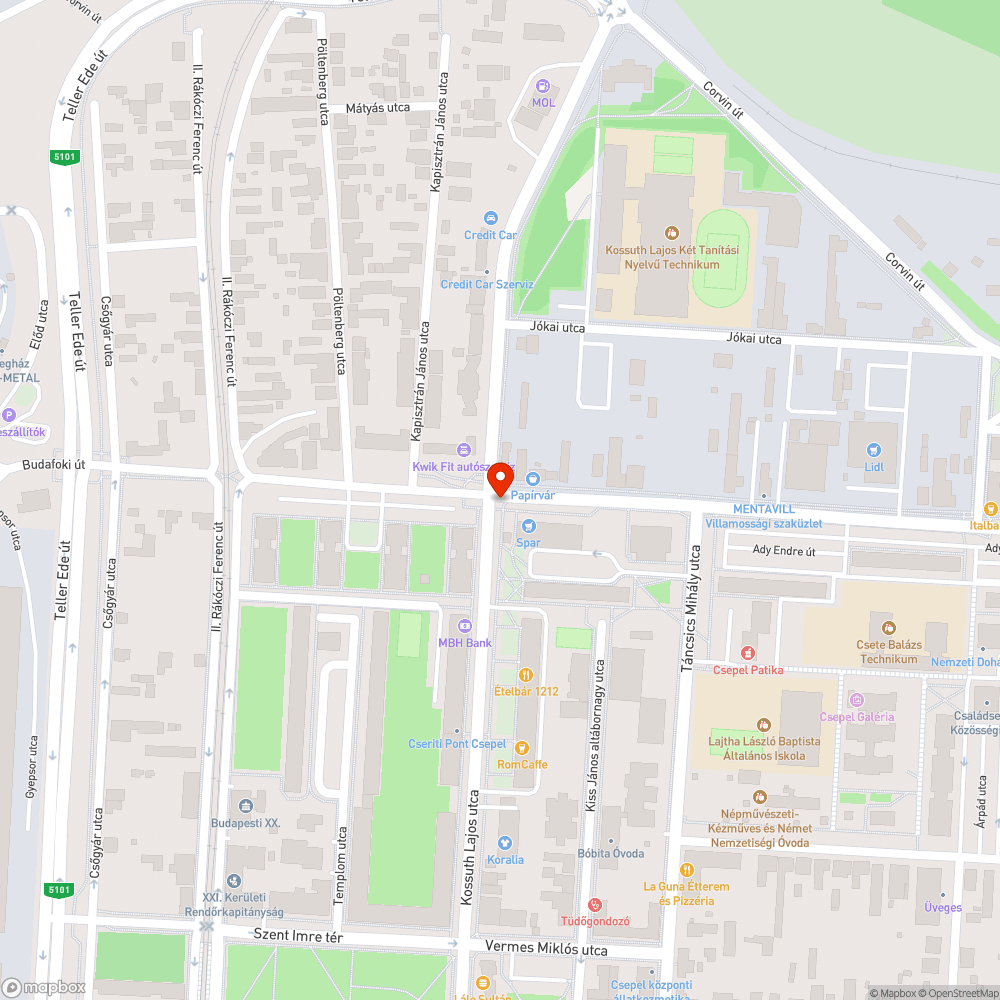 Parkolás engedélyezése bejelentés helye