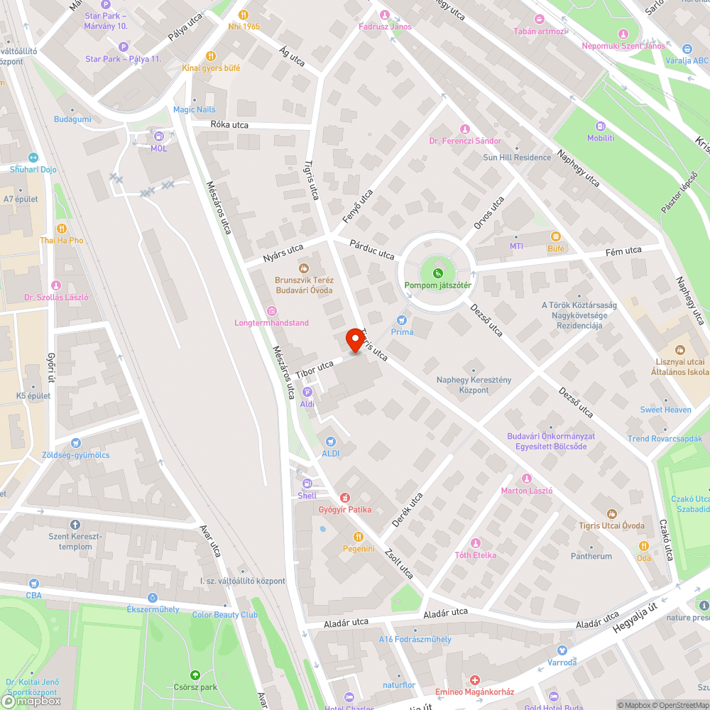 Takarítatatlan lépcső melletti terület bejelentés helye