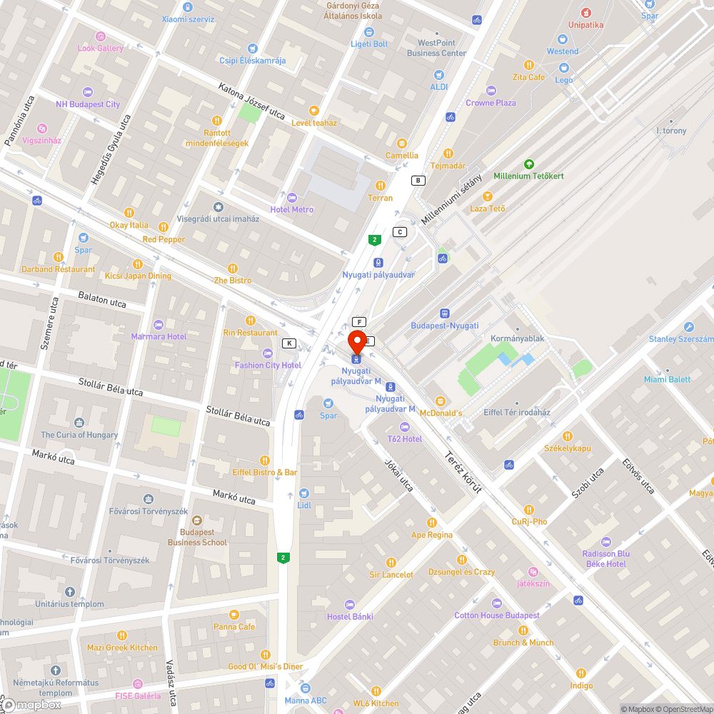 Hiányzó szemetes bejelentés helye