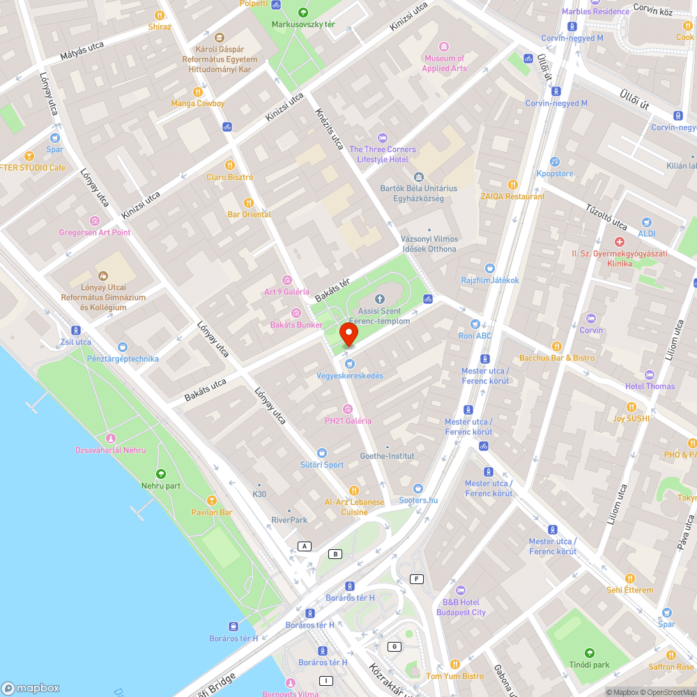 Megrongált, balesetveszélyes korlát bejelentés helye